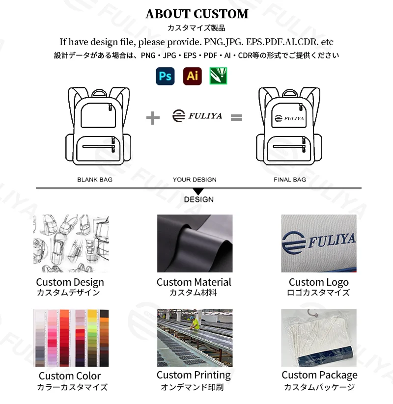 Custom Bags OEM/ODM Manufacturer | Guangzhou Fuliya Industry Co.,Ltd