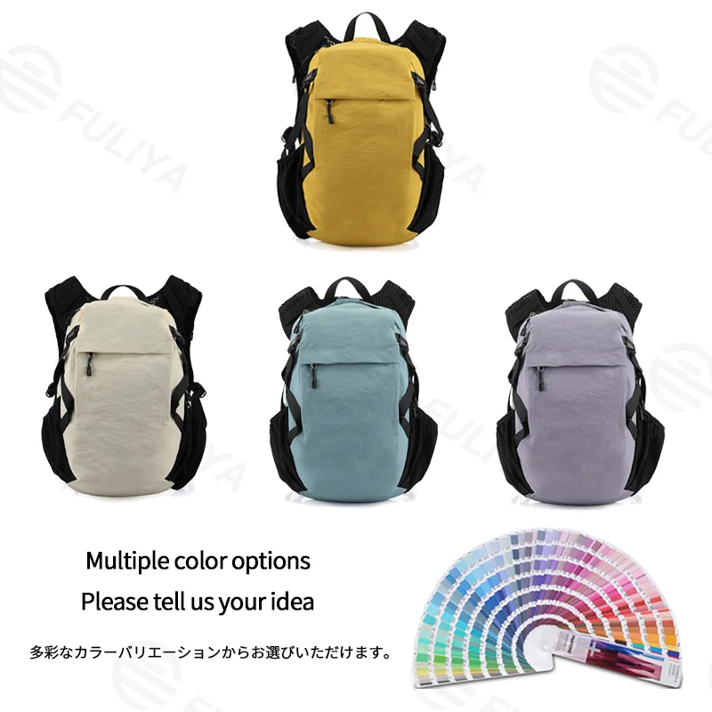 Guangzhou Fuliya Industry Co.,Ltd C-81357 Lightweight outdoor backpack, water-repellent and stain-resistant tech fabric, breathable back system, large capacity with organized multi-compartment storage - ideal for hiking, trekking, travel, and daily use.