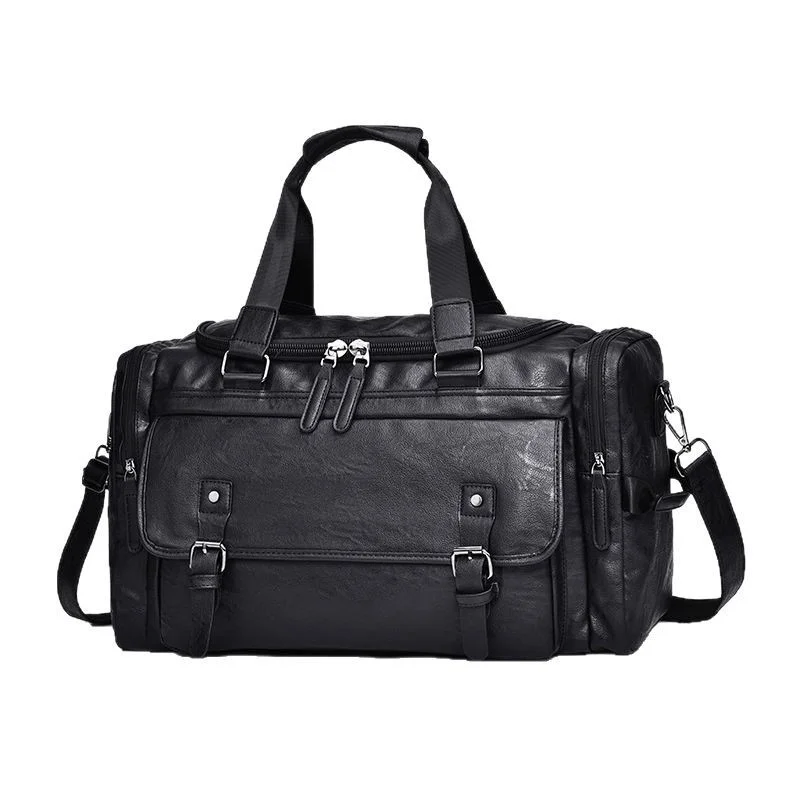 Guangzhou Fuliya Industry Co.,Ltd C-81362 Multi-functional men's travel carry bag, water-repellent and wear-resistant, multi-pocket organization, detachable hook, thickened comfortable handle – ideal for business trips, sports, and fitness.