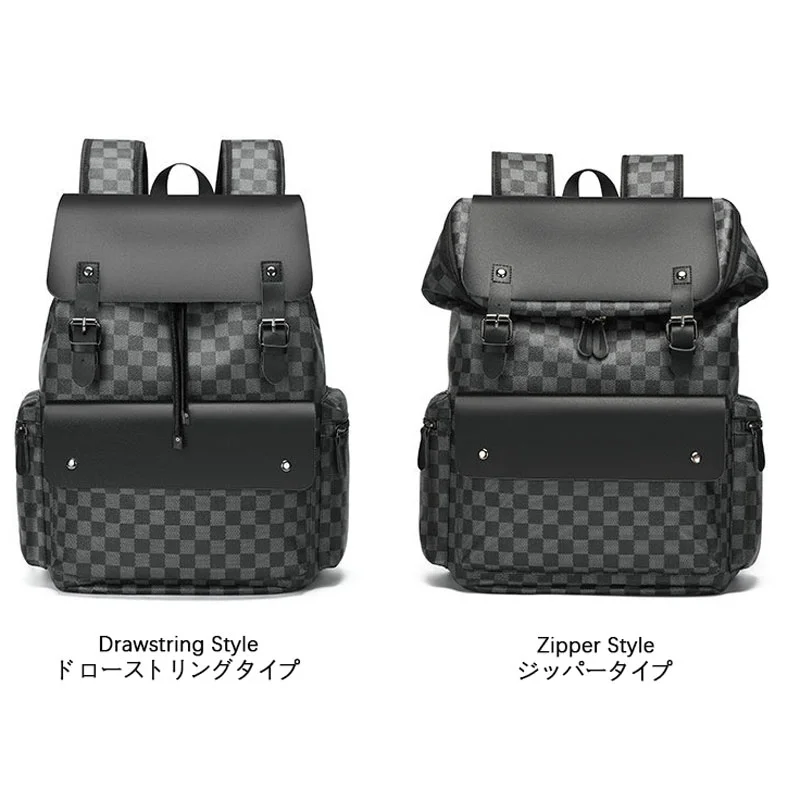 Guangzhou Fuliya Industry Co.,Ltd C-81363 Waterproof PU computer bag, zipper or drawstring closure, metal lock, large capacity, luggage pass-through, for business and travel.