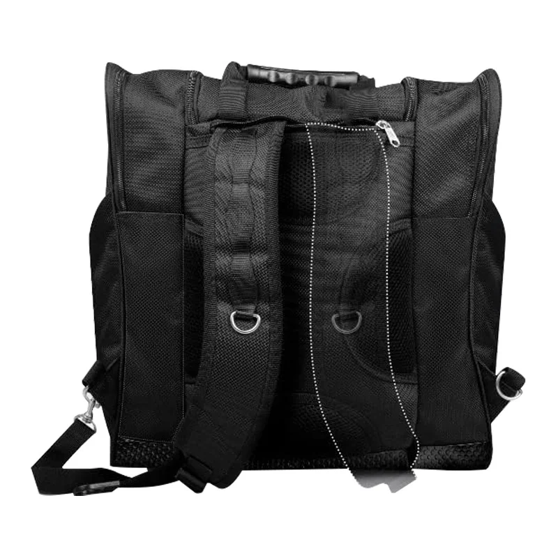 Guangzhou Fuliya Industry Co.,Ltd C-81371 Multi-functional ski backpack, waterproof boot compartments, spacious for helmet and gear, water-resistant and durable – for day trips or weekends.