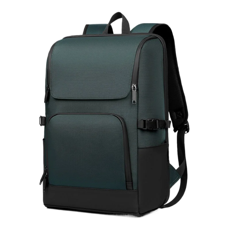 Guangzhou Fuliya Industry Co.,Ltd C-81460 This casual backpack has water-repellent fabric, a laptop compartment, multi-pockets, side pockets, a breathable back, and a trolley sleeve - ideal for commuting and travel.