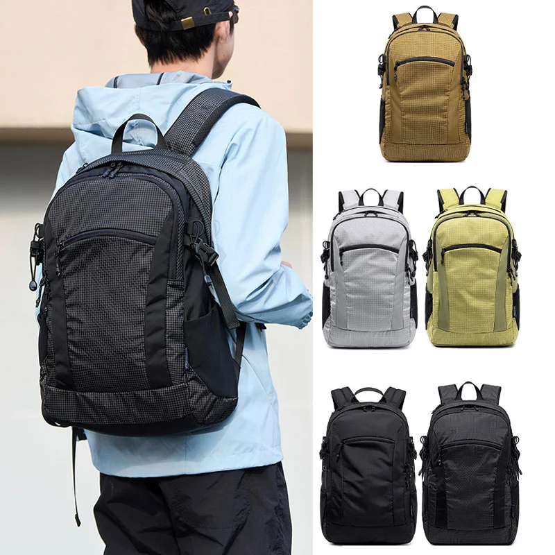 Guangzhou Fuliya Industry Co.,Ltd C-81463 Water-repellent, durable backpack with external attachments, large capacity, trolley sleeve, breathable back - for commuting, travel, and outdoor.
