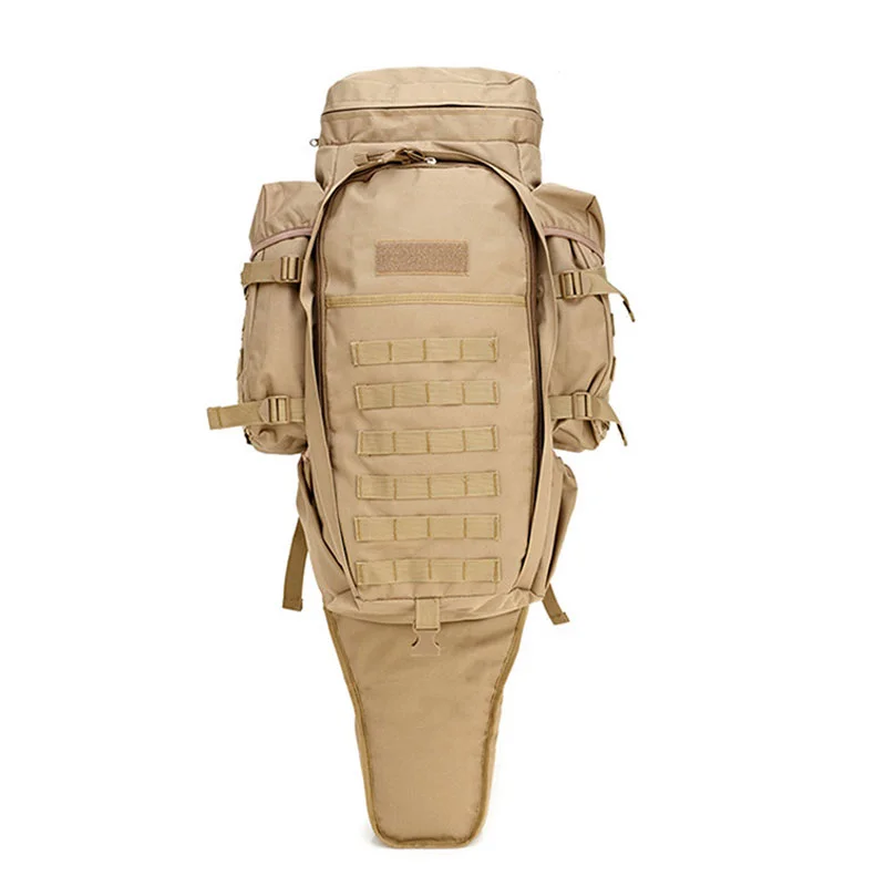 Guangzhou Fuliya Industry Co.,Ltd C-81472 This tactical pack features 600D wear-resistant waterproof fabric, a 5-point harness, large capacity, and a breathable back, suitable for tactical, hunting, and climbing.