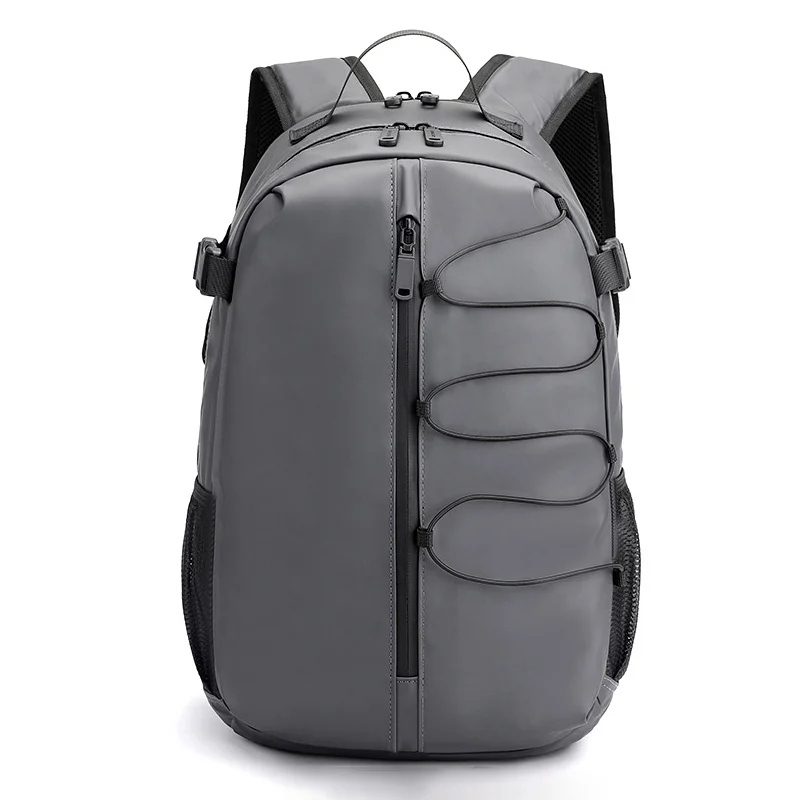 Guangzhou Fuliya Industry Co.,Ltd C-81000 Large-capacity backpack, multi-layer storage, side pocket, front pocket, main compartment, electronic pocket, and honeycomb breathable back panel - for school, casual, commuting, and travel.