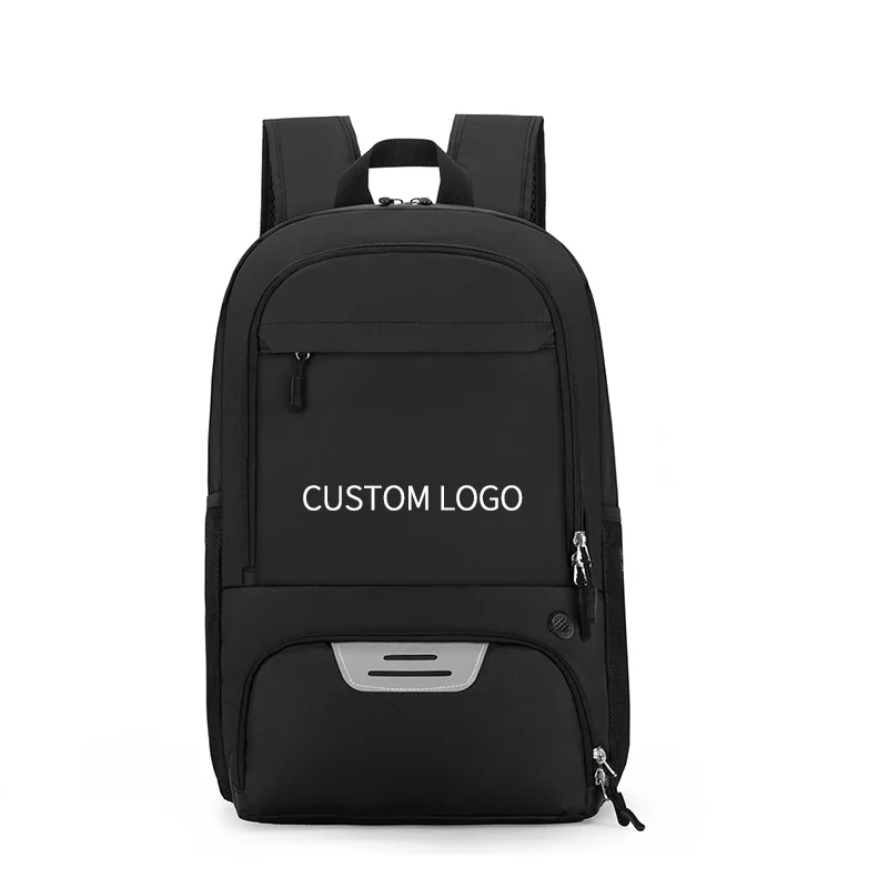 Guangzhou Fuliya Industry Co.,Ltd C-81110 Sports basketball backpack, waterproof fabric, large capacity, separate shoe and ball compartments, laptop compartment, and adjustable strap, customizable logo - for training, travel, and school.