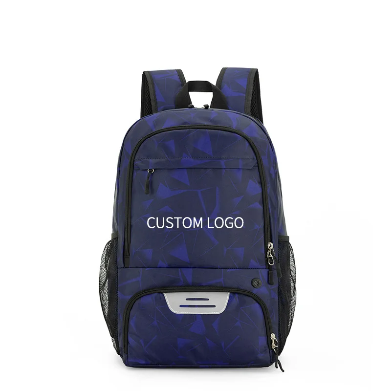 Guangzhou Fuliya Industry Co.,Ltd C-81110 Sports basketball backpack, waterproof fabric, large capacity, separate shoe and ball compartments, laptop compartment, and adjustable strap, customizable logo - for training, travel, and school.