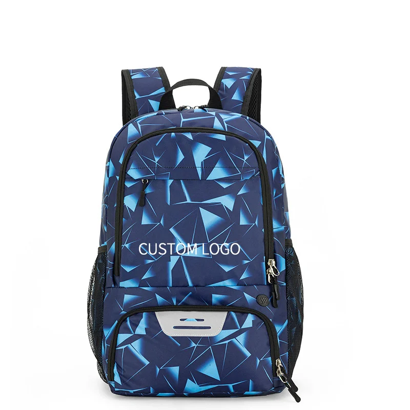 Guangzhou Fuliya Industry Co.,Ltd C-81110 Sports basketball backpack, waterproof fabric, large capacity, separate shoe and ball compartments, laptop compartment, and adjustable strap, customizable logo - for training, travel, and school.