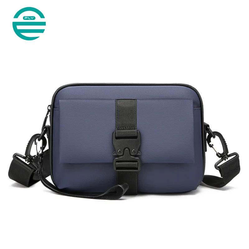 Guangzhou Fuliya Industry Co.,Ltd C-81113 Men's crossbody bag, water-resistant, large capacity, front compartment, back pocket, and adjustable strap - hand, shoulder, or crossbody carry for business, commuting, and daily use.