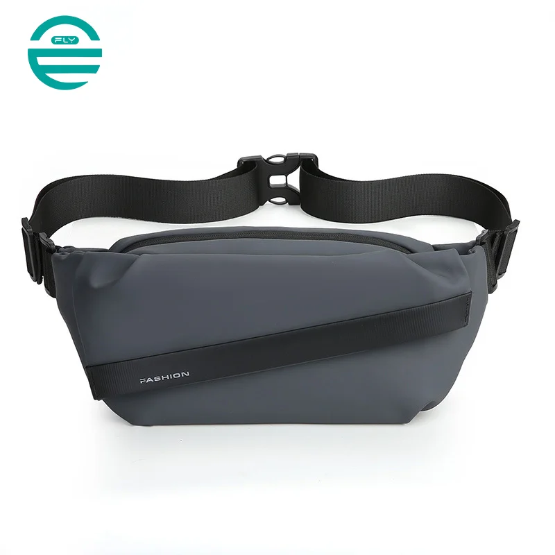 Guangzhou Fuliya Industry Co.,Ltd C-81116 Multi-functional crossbody waist bag, water-resistant, large capacity, quick-release buckle, and wide strap - chest, crossbody, or waist carry for travel, sports, and daily use.