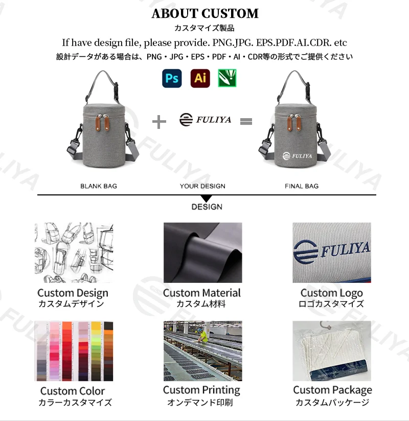 Guangzhou Fuliya Industry Co.,Ltd C-81131 Portable mommy insulated bag, water-resistant, large capacity, foil insulation, inner zipper pocket, detachable hook, and adjustable strap - hand, crossbody, or stroller carry for baby outings and pumping.