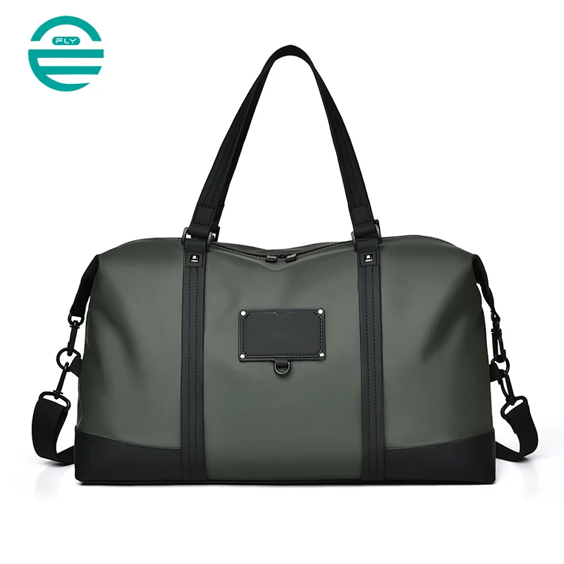 Guangzhou Fuliya Industry Co.,Ltd C-81141 Large-capacity travel gym bag, water-resistant, multi-layer storage, wet/dry pocket, adjustable strap, detachable hook, and luggage sleeve - for travel, fitness, and business trips.