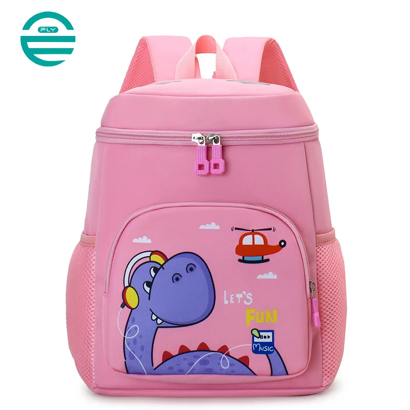 Guangzhou Fuliya Industry Co.,Ltd C-81153 Kids backpack, water-resistant, lightweight, large capacity, front/side/inner pockets, adjustable strap, and breathable mesh back panel - for ages 2-5 kindergarten.