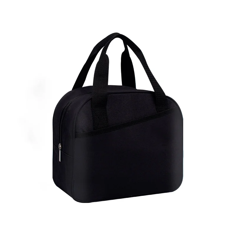 Guangzhou Fuliya Industry Co.,Ltd C-81161 Portable insulated lunch bag, aluminum foil lining, water-resistant, high load-bearing, reinforced handles, and smooth zipper - for school, office, and daily meals.