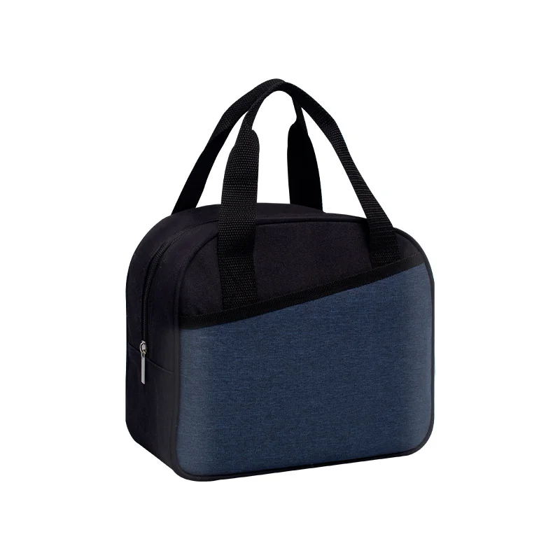 Guangzhou Fuliya Industry Co.,Ltd C-81161 Portable insulated lunch bag, aluminum foil lining, water-resistant, high load-bearing, reinforced handles, and smooth zipper - for school, office, and daily meals.