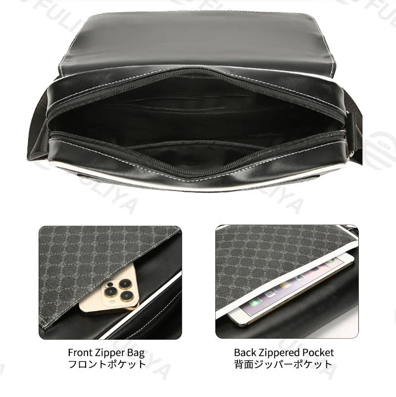 Guangzhou Fuliya Industry Co.,Ltd C-81200 Water-repellent and scratch-resistant fabric, large capacity with multiple compartments, smooth zipper and hardware buckles - suitable for casual commuting and daily use.