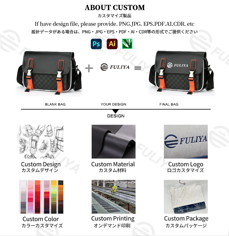 Guangzhou Fuliya Industry Co.,Ltd C-81200 Water-repellent and scratch-resistant fabric, large capacity with multiple compartments, smooth zipper and hardware buckles - suitable for casual commuting and daily use.