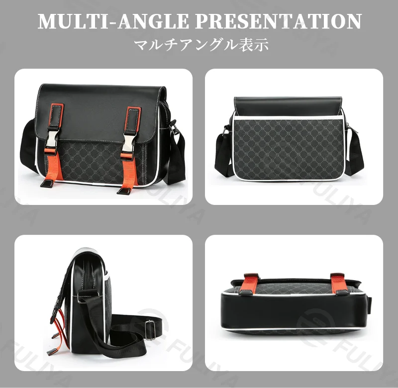 Guangzhou Fuliya Industry Co.,Ltd C-81200 Water-repellent and scratch-resistant fabric, large capacity with multiple compartments, smooth zipper and hardware buckles - suitable for casual commuting and daily use.