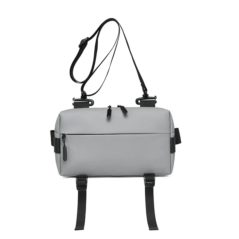 Guangzhou Fuliya Industry Co.,Ltd C-81206 Outdoor casual crossbody bag, multi-functional bottom strap for water bottles or tripods, large capacity with multi-layer storage, water-resistant fabric - for cycling, sports, and photography.
