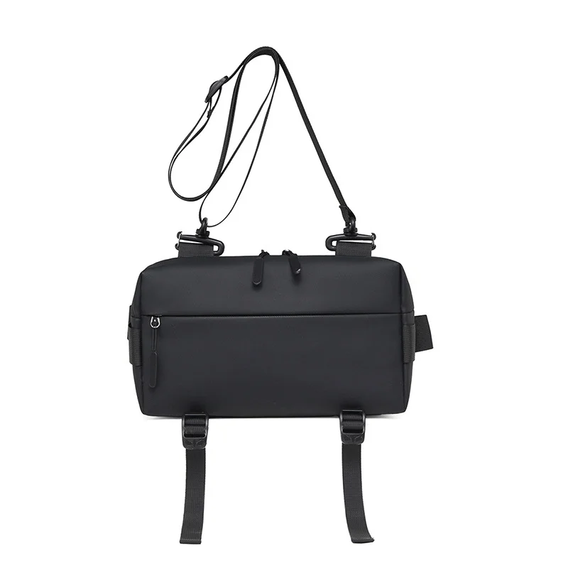 Guangzhou Fuliya Industry Co.,Ltd C-81206 Outdoor casual crossbody bag, multi-functional bottom strap for water bottles or tripods, large capacity with multi-layer storage, water-resistant fabric - for cycling, sports, and photography.