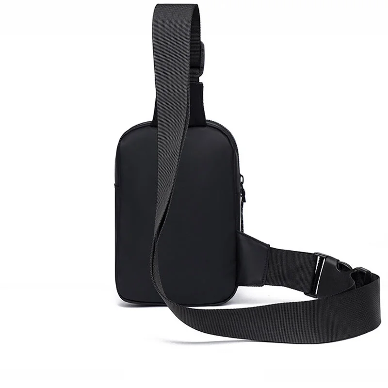 Guangzhou Fuliya Industry Co.,Ltd C-81208 Lightweight waterproof men's crossbody bag, multi-compartment storage, swivel quick-release buckle, adjustable strap and comfortable handle - wear as chest or crossbody for commuting, cycling, and sports.