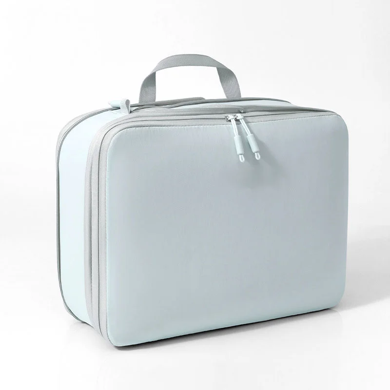 Guangzhou Fuliya Industry Co.,Ltd C-81226 Large-capacity compression organizer bag, lightweight, wrinkle-resistant and water-repellent, separates clean and dirty clothes, compresses up to 40% to save space, comfortable handle - for travel organization.