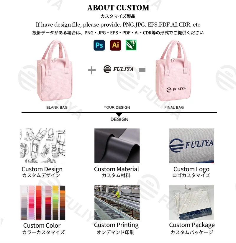 Guangzhou Fuliya Industry Co.,Ltd C-81229 Large-capacity hand-carry makeup bag, PU waterproof material, multi-compartment storage, wide opening for easy access, comfortable handle, smooth zipper, multiple colors - for travel and daily use.