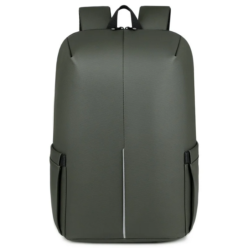 Guangzhou Fuliya Industry Co.,Ltd C-81252 Business large-capacity backpack, water-resistant and durable, laptop compartment, luggage sleeve, reflective strip, and honeycomb breathable back panel - for commuting, business trips, and travel.