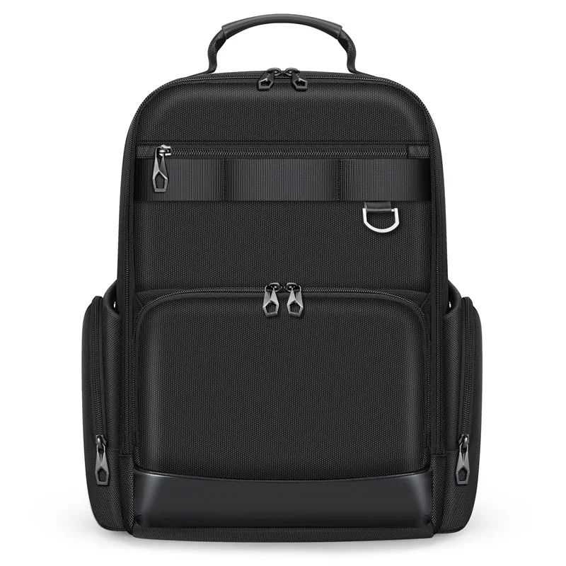 Guangzhou Fuliya Industry Co.,Ltd C-81266 Business commuter backpack, large capacity, laptop compartment, anti-theft back pocket, trolley sleeve, and breathable back panel - for commuting, business trips, and travel.