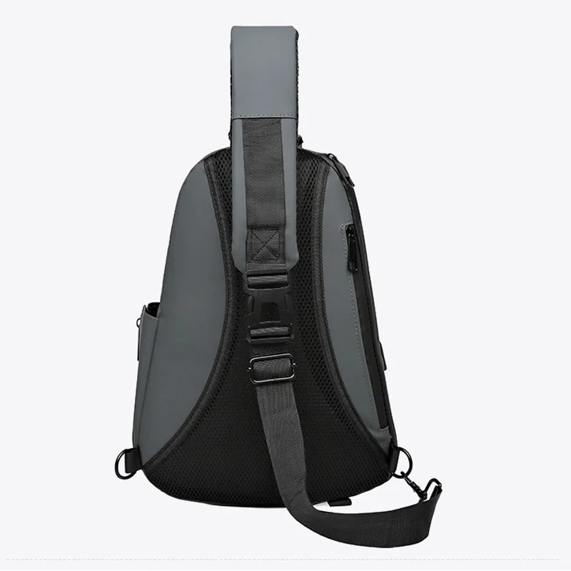 Guangzhou Fuliya Industry Co.,Ltd C-81278 Utility crossbody bag, large capacity, comfortable handle, breathable strap, front zipper and side slip pockets - shoulder, crossbody, or hand carry for motorcycling, cycling, and daily use.