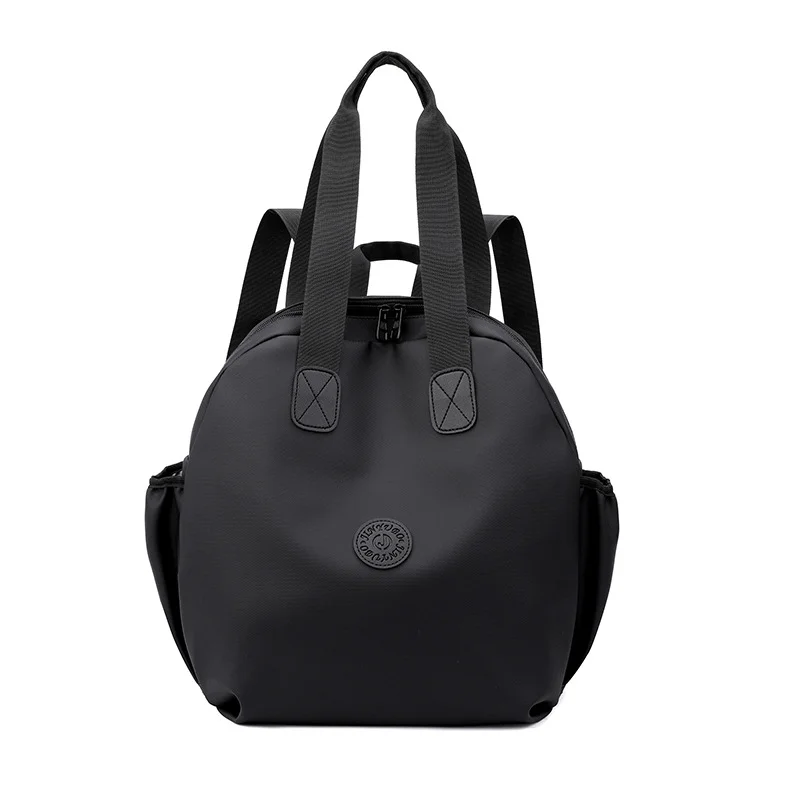 Guangzhou Fuliya Industry Co.,Ltd C-81280 Casual 2-way backpack, water-resistant PU, large main compartment with side pockets - hand, shoulder, or backpack carry for daily use and travel.