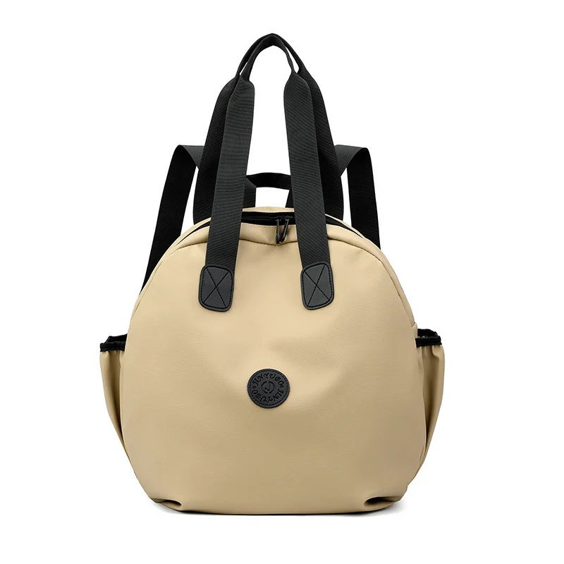 Guangzhou Fuliya Industry Co.,Ltd C-81280 Casual 2-way backpack, water-resistant PU, large main compartment with side pockets - hand, shoulder, or backpack carry for daily use and travel.