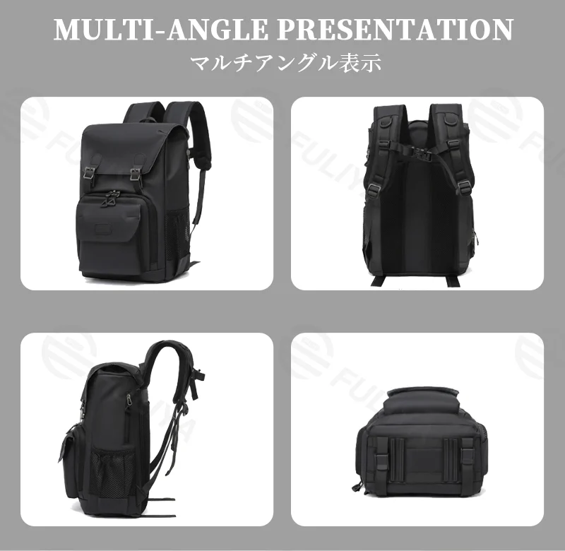 Guangzhou Fuliya Industry Co.,Ltd C-81304 2-in-1 camera backpack, customizable dividers, waterproof and anti-theft, large capacity - for photography, commuting, and travel.