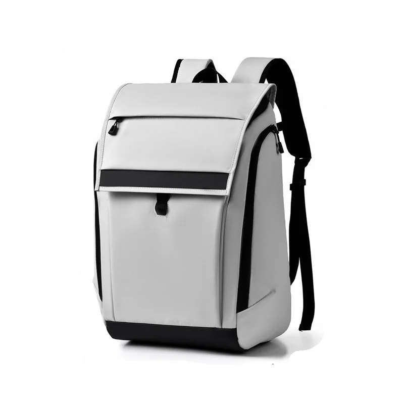 Guangzhou Fuliya Industry Co.,Ltd C-81307 Water-repellent business commuter backpack, ergonomic, large capacity with laptop compartment and luggage strap - for business, commuting, and travel.