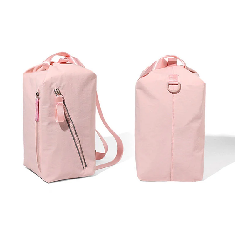 Guangzhou Fuliya Industry Co.,Ltd C-81314 Multi-functional sports bag with multiple carrying modes (shoulder, crossbody, chest, backpack, hand), extended design, water-repellent fabric, reflective strips - for cycling, fitness, and daily.