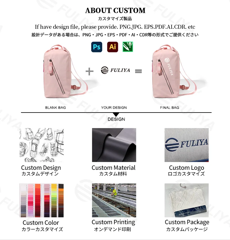 Guangzhou Fuliya Industry Co.,Ltd C-81314 Multi-functional sports bag with multiple carrying modes (shoulder, crossbody, chest, backpack, hand), extended design, water-repellent fabric, reflective strips - for cycling, fitness, and daily.