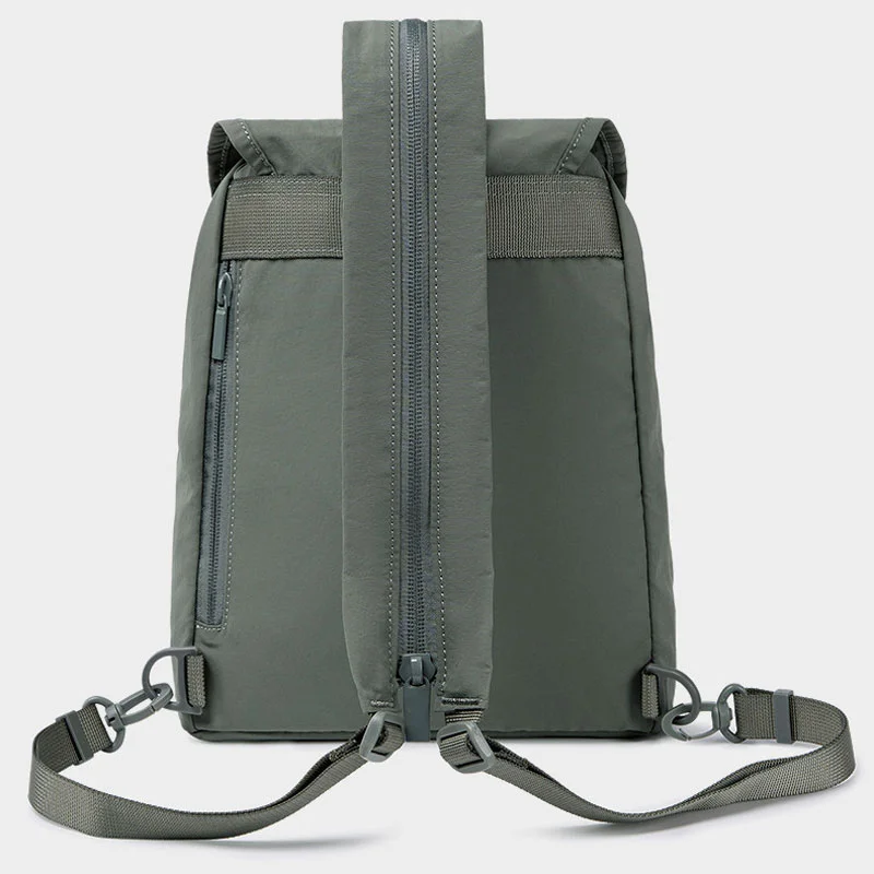 Guangzhou Fuliya Industry Co.,Ltd C-81319 Ultra-light outdoor mini backpack, convertible crossbody/backpack, drawstring closure, water-repellent and scratch-resistant, large capacity with multiple pockets - for outdoor and daily.