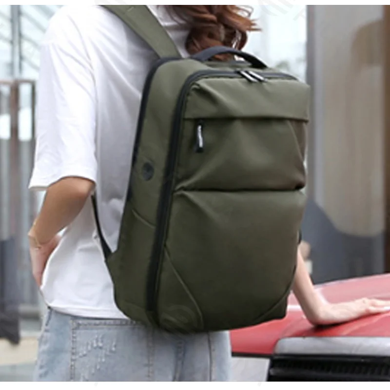 Guangzhou Fuliya Industry Co.,Ltd C-81328 Large-capacity multi-functional backpack with built-in laptop compartment, USB charging port, headphone jack, glasses strap, and luggage sleeve - suitable for business, business trips, travel, and students.