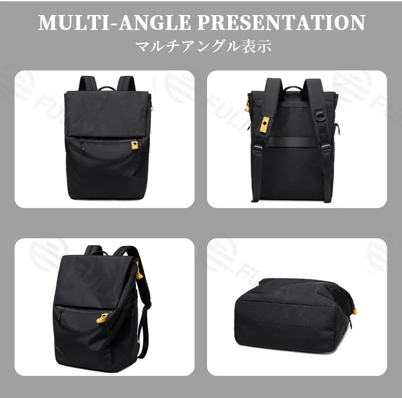 Guangzhou Fuliya Industry Co.,Ltd C-81329 Lightweight waterproof backpack with detachable pouch, 15.6″ laptop compartment, multi-pockets, luggage sleeve - for business, travel, hiking, and students.
