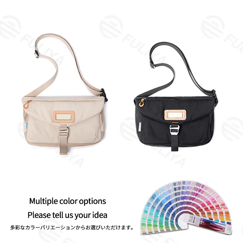 Guangzhou Fuliya Industry Co.,Ltd C-81334 Utility-style large-capacity crossbody bag, multi-compartment design , water-repellent durable fabric, quick-release buckle and adjustable strap - for campus and daily use.