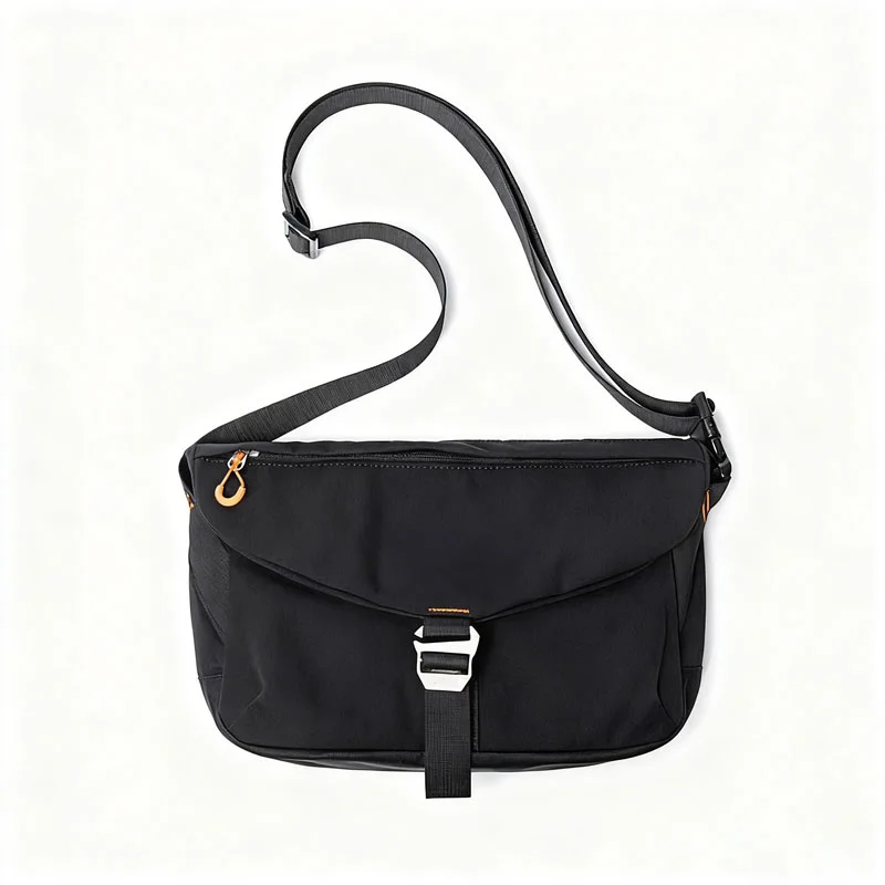 Guangzhou Fuliya Industry Co.,Ltd C-81334 Utility-style large-capacity crossbody bag, multi-compartment design , water-repellent durable fabric, quick-release buckle and adjustable strap - for campus and daily use.