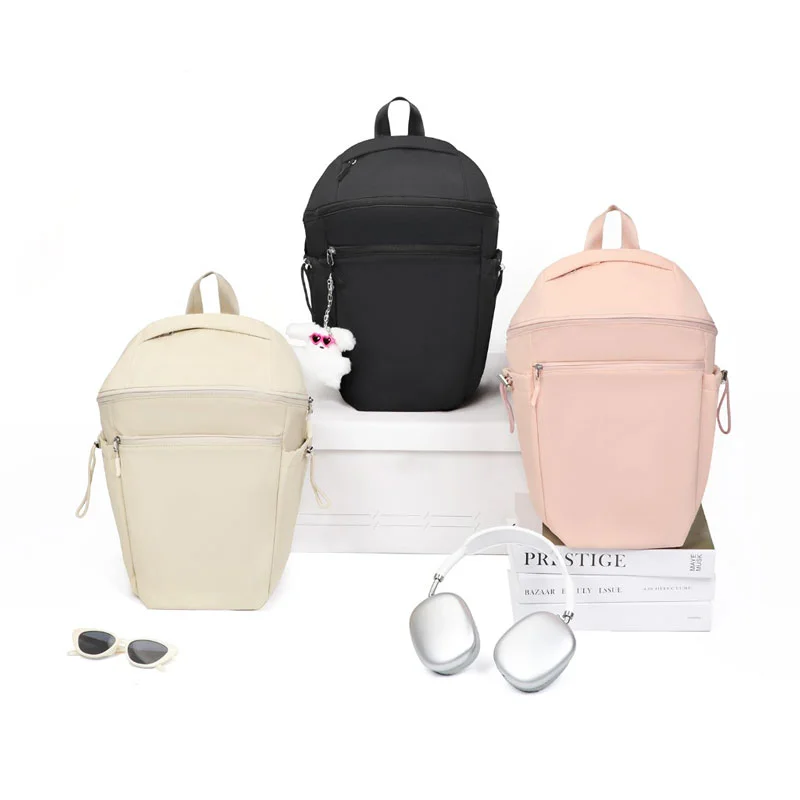 Guangzhou Fuliya Industry Co.,Ltd C-81352 This backpack features an anti-theft pocket, breathable mesh, large capacity for a 14-inch laptop, multi-compartment organization, and a side pocket for an umbrella - ideal for school, commuting, and daily use.