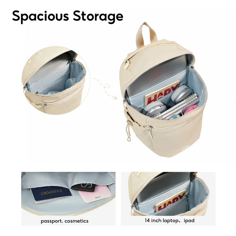 Guangzhou Fuliya Industry Co.,Ltd C-81352 This backpack features an anti-theft pocket, breathable mesh, large capacity for a 14-inch laptop, multi-compartment organization, and a side pocket for an umbrella - ideal for school, commuting, and daily use.