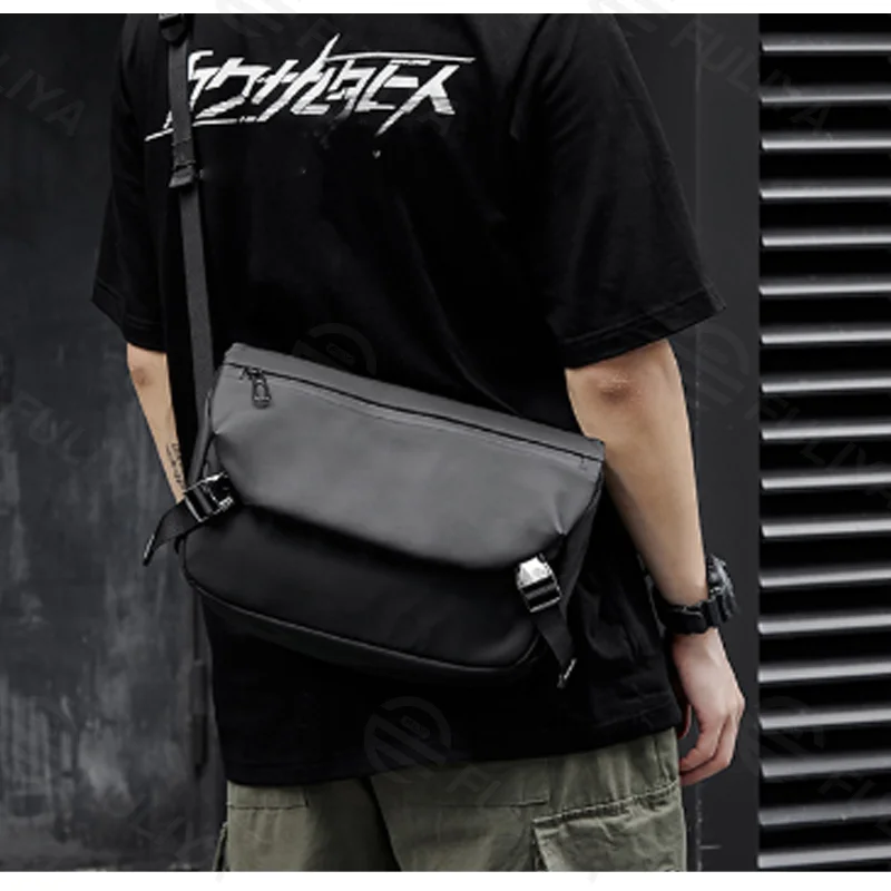 Guangzhou Fuliya Industry Co.,Ltd C-81379 Waterproof and wear-resistant, with multiple large-capacity pockets, thickened honeycomb shoulder strap, and back anti-theft pocket - suitable for commuting, outdoor, and daily use.