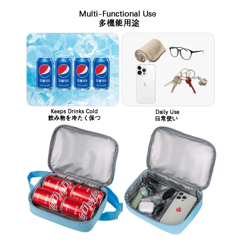 Guangzhou Fuliya Industry Co.,Ltd C-81411 This multi-functional insulated waist pack is made of waterproof PEVA, keeps drinks cold, with smooth zipper and adjustable strap, waist/crossbody carry - ideal for hiking, camping, and travel.