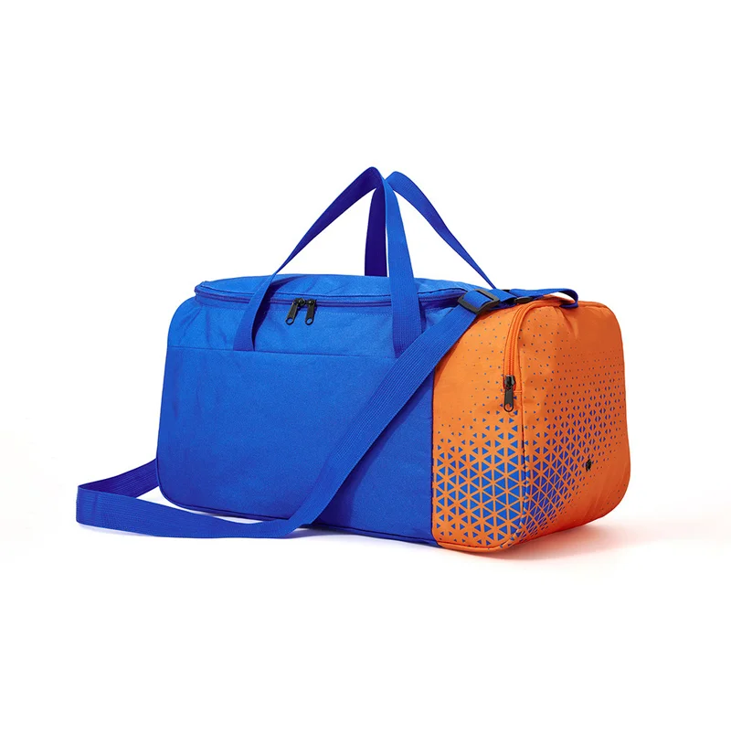 Guangzhou Fuliya Industry Co.,Ltd C-81416 This multi-functional drawstring bag is ultra-lightweight (0.32kg), water-repellent, with a ventilated shoe compartment, adjustable shoulder strap, and foldable storage - for football, gym, and travel.