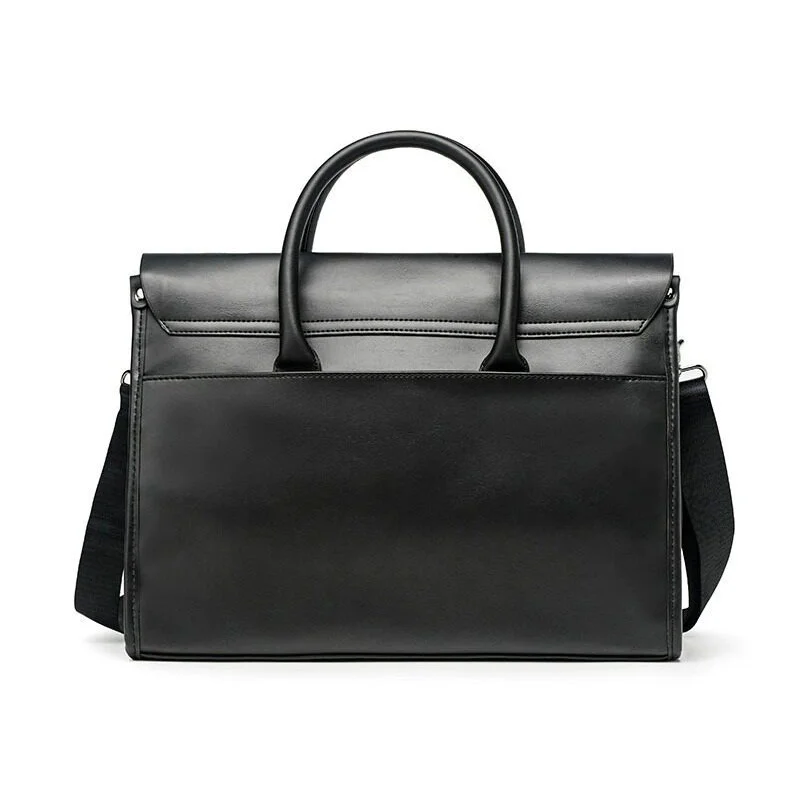 Guangzhou Fuliya Industry Co.,Ltd C-81422 This soft leather tote is large enough for a laptop, water-repellent and wear-resistant, with a detachable strap, hand/shoulder/crossbody carry - for commuting and business trips.
