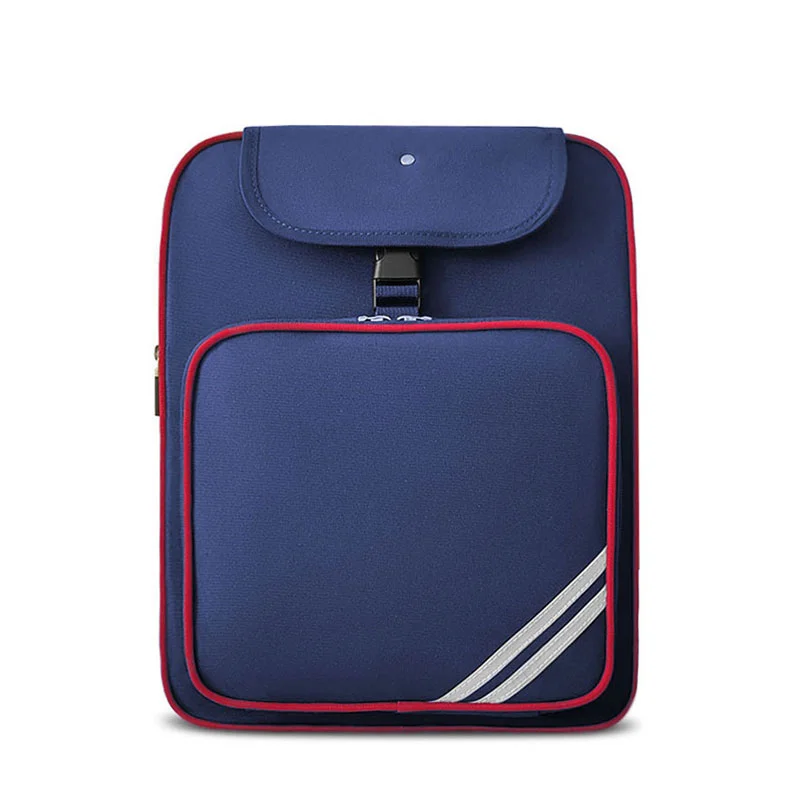 Guangzhou Fuliya Industry Co.,Ltd C-81424 This elementary school backpack features Velcro closure and a detachable pen pouch, lightweight - ideal for school and tutoring.