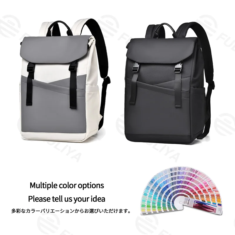 Guangzhou Fuliya Industry Co.,Ltd C-81441 This backpack has large capacity for a 17-inch laptop, with water-repellent fabric, breathable honeycomb back pad, and multiple pockets - for commuting and travel.