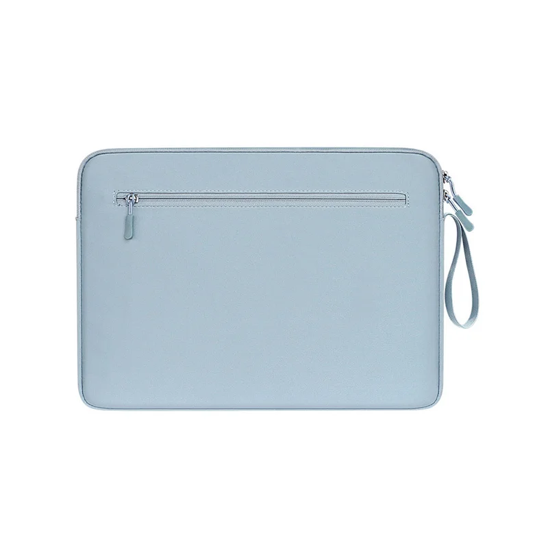 Guangzhou Fuliya Industry Co.,Ltd C-81458 This laptop sleeve is water-repellent and stain-resistant, with double-layer storage and plush padding for protection - for commuting and travel.